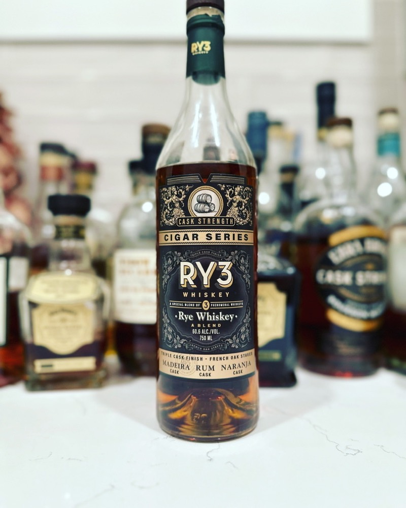 RY3 Cigar Series Rye Whiskey